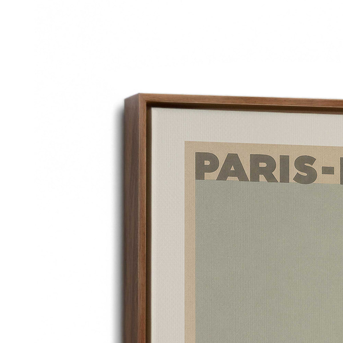 [Color:Walnut], Picture of the corner of the art