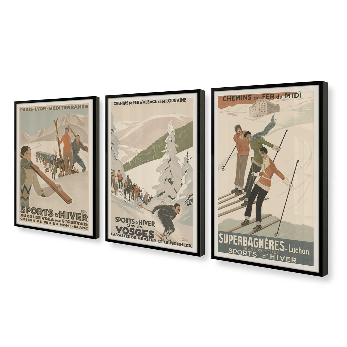 [Color:Satin Black], Picture of art in a Satin Black frame at an angle