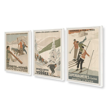 [Color:Opaque White], Picture of art in an Opaque White frame at an angle