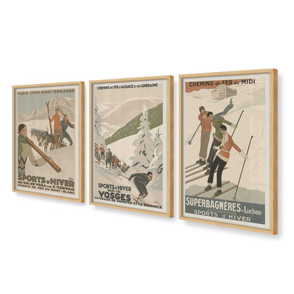 [Color:American Maple], Picture of art in an American Maple frame at an angle