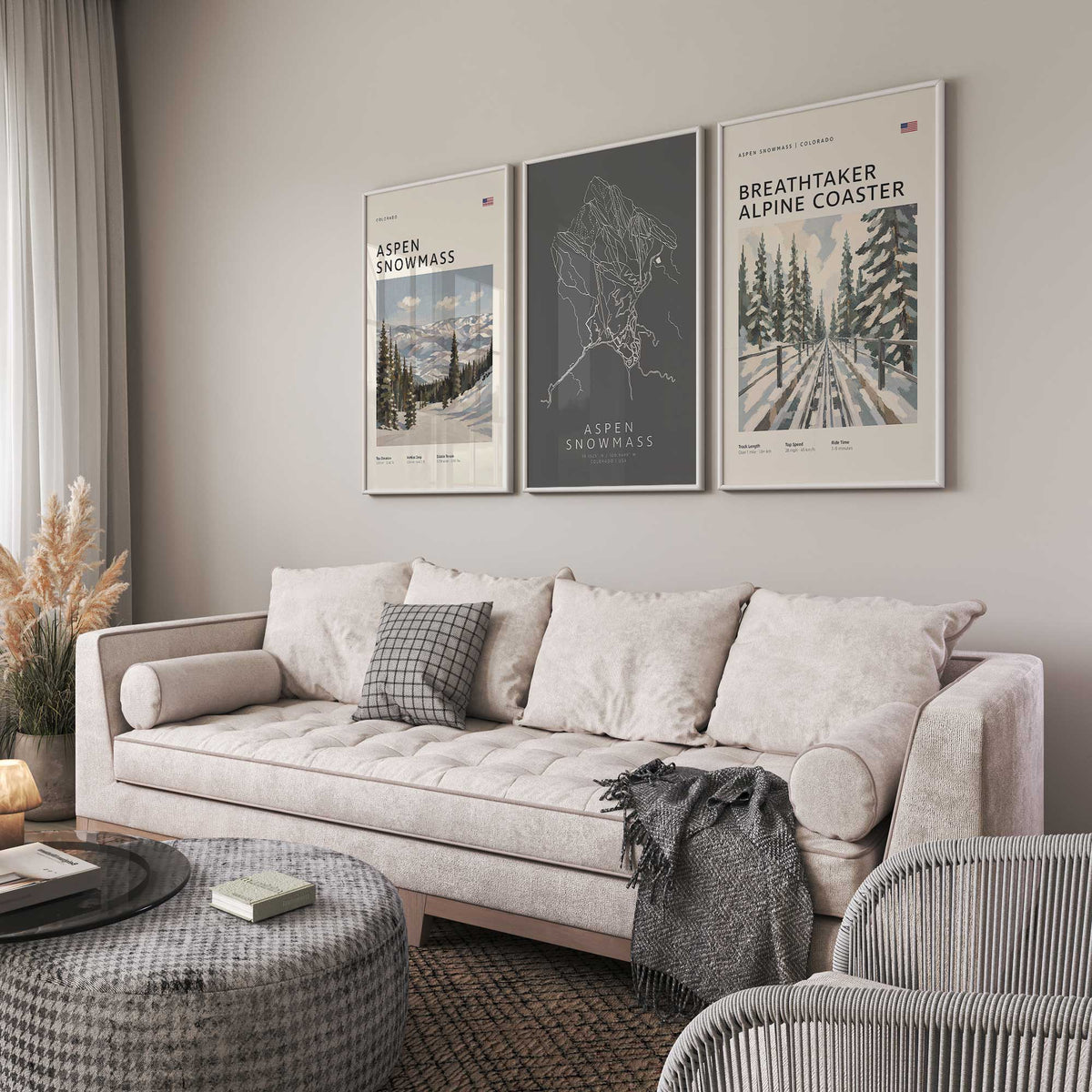 [Color:Belvinder Brown], Picture of art in a Belvinder Brown frame