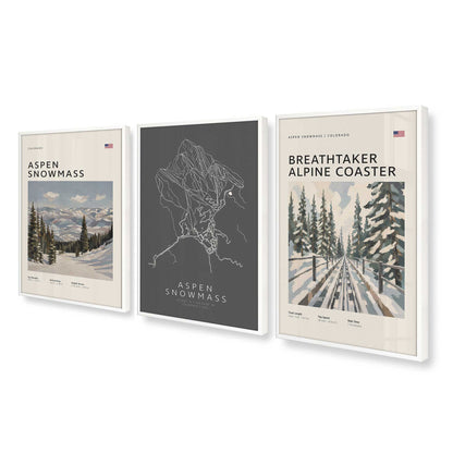 [Color:Opaque White], Picture of art in an Opaque White frame at an angle