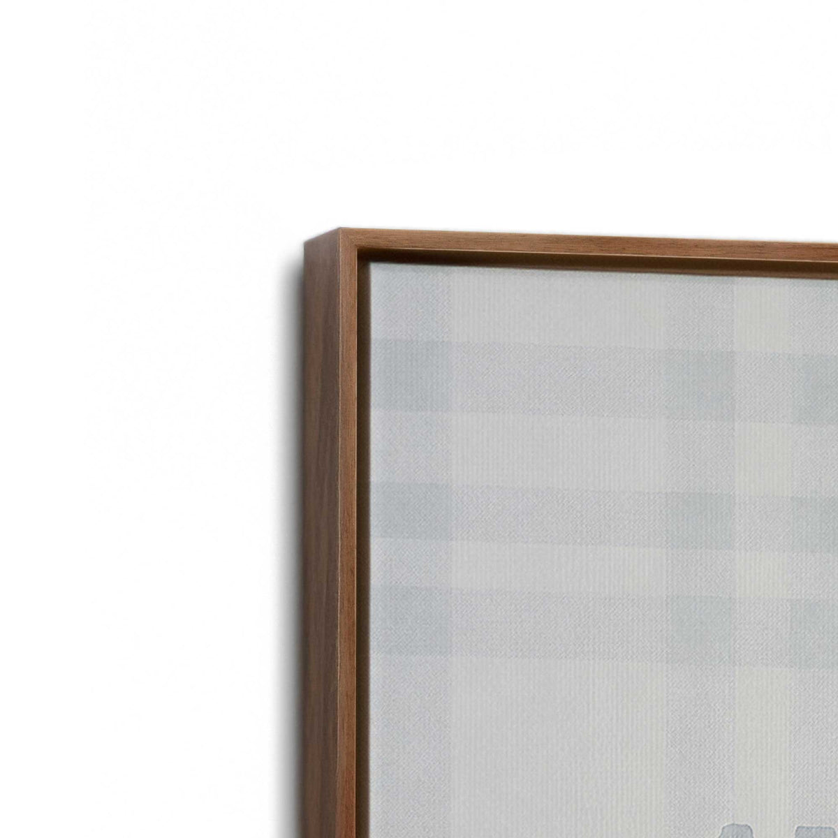 [Color:Walnut], Picture of the corner of the art