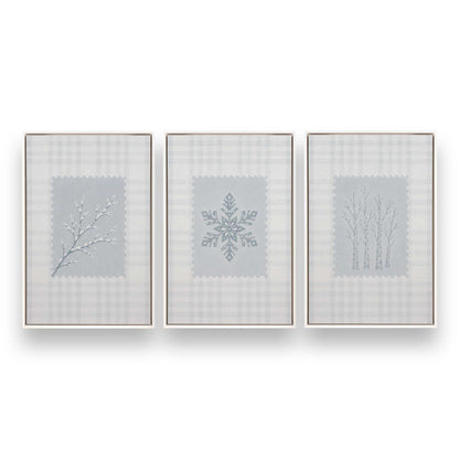 [Color:Opaque White], Picture of art in a White frame