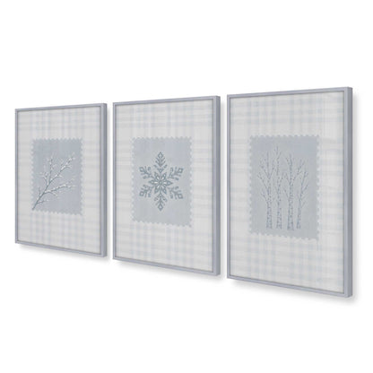 [Color:Polished Chrome], Picture of art in a Polished Chrome frame at an angle