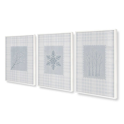 [Color:Opaque White], Picture of art in an Opaque White frame at an angle