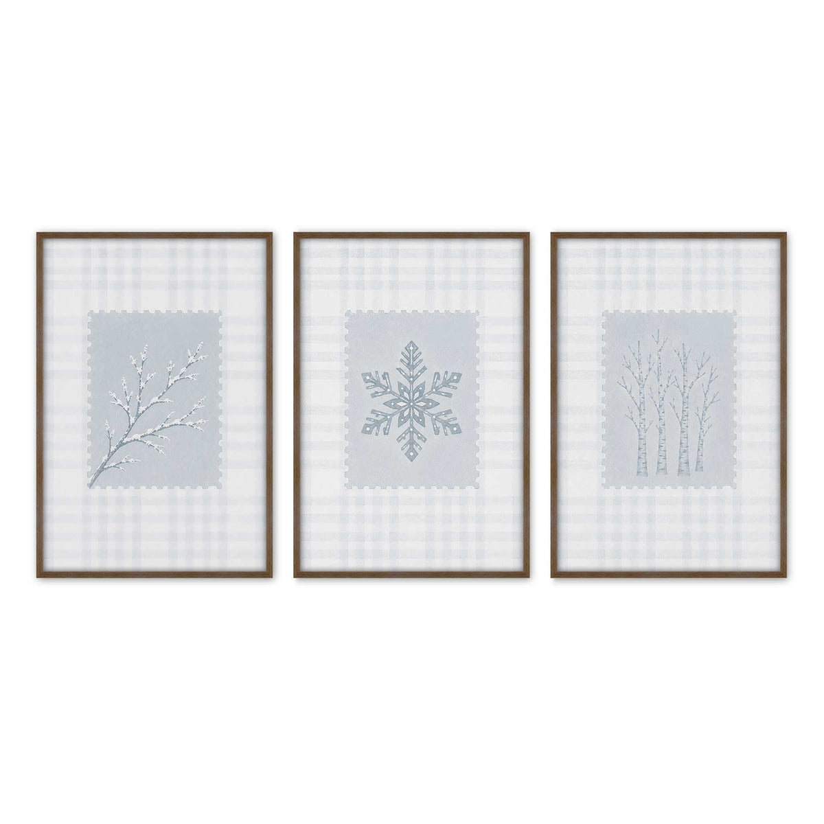 [Color:Walnut], Picture of art in a Walnut frame