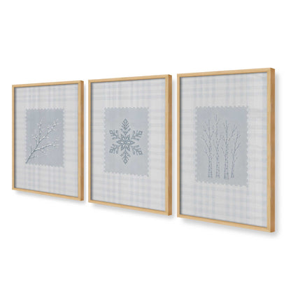 [Color:American Maple], Picture of art in an American Maple frame at an angle