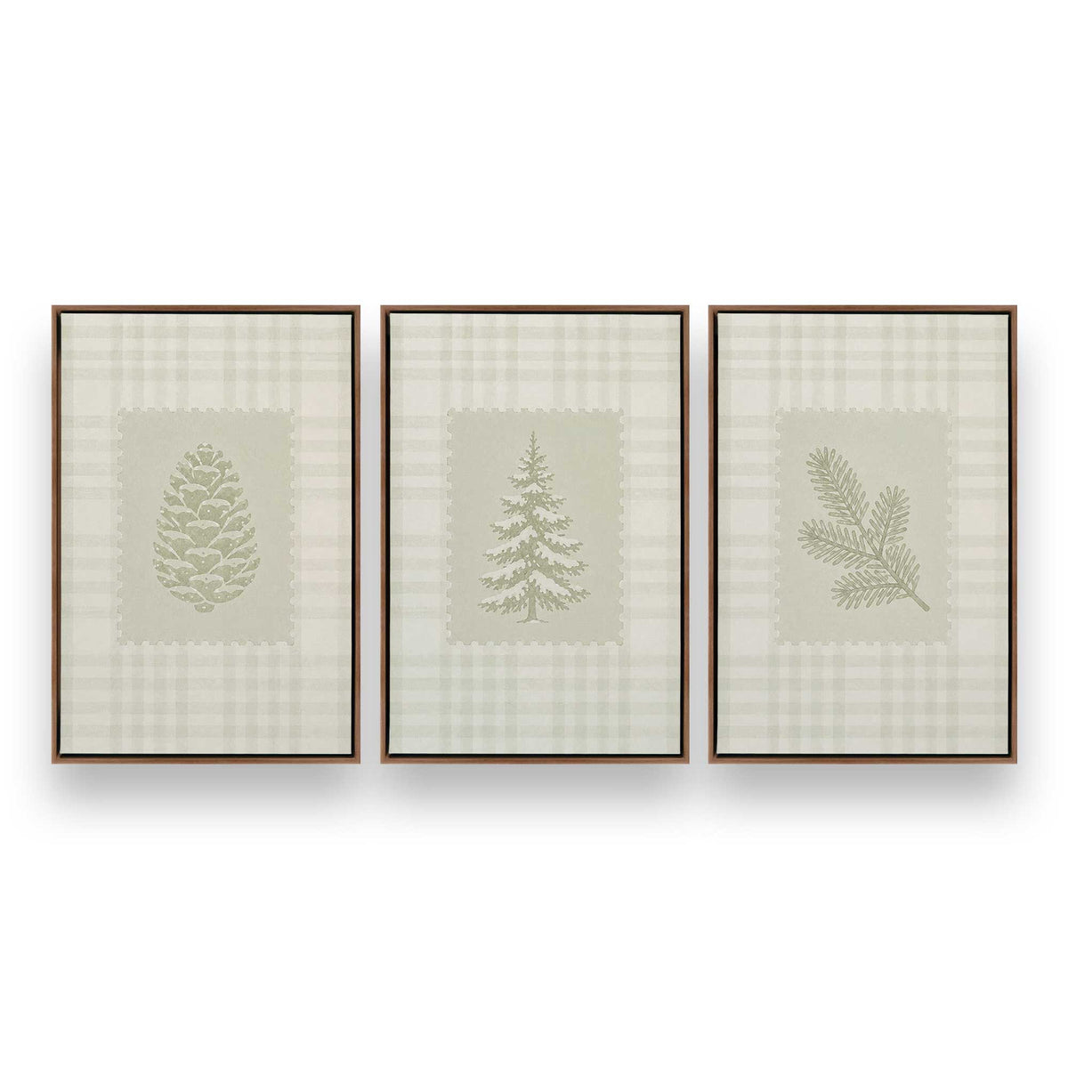 [Color:Walnut], Picture of art in a Walnut frame