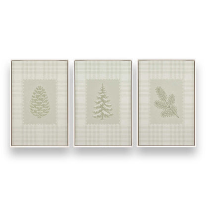 [Color:Opaque White], Picture of art in a White frame