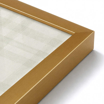 [Color:Polished Gold], Picture of art in a Polished Gold frame of the corner