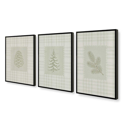 [Color:Satin Black], Picture of art in a Satin Black frame at an angle