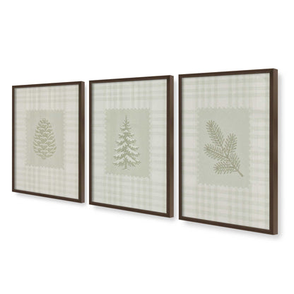 [Color:Belvinder Brown], Picture of art in a Belvinder Brown frame at an angle