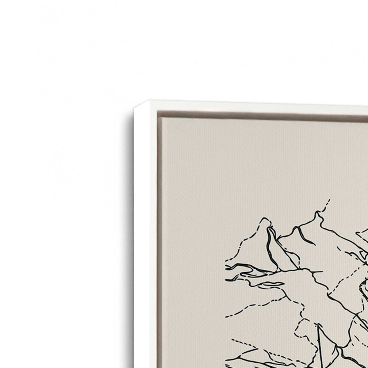 [Color:Opaque White], Picture of the corner of the art