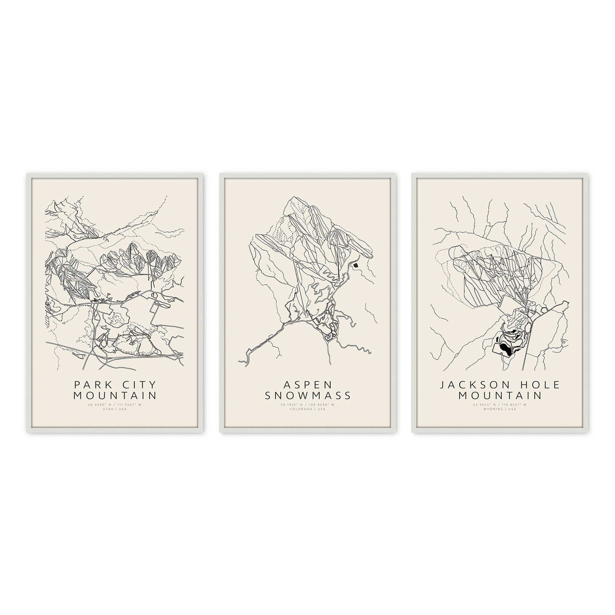 [Color:Opaque White], Picture of art in an Opaque White frame