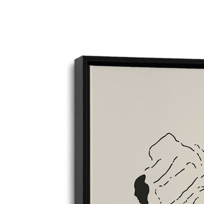 [Color:Satin Black], Picture of the corner of the art