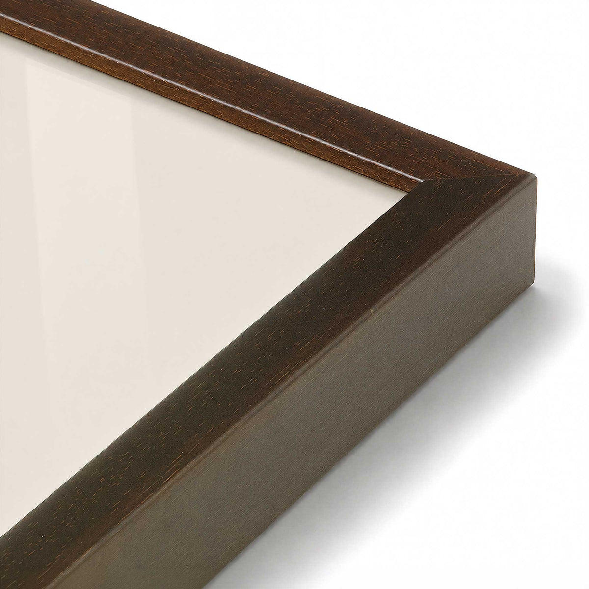 [Color:Belvinder Brown], Picture of art in a Belvinder Brown frame of the corner