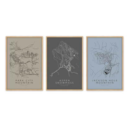 [Color:American Maple], Picture of art in an American Maple frame