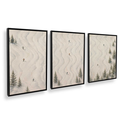 [Color:Satin Black], Picture of art in a Satin Black frame at an angle