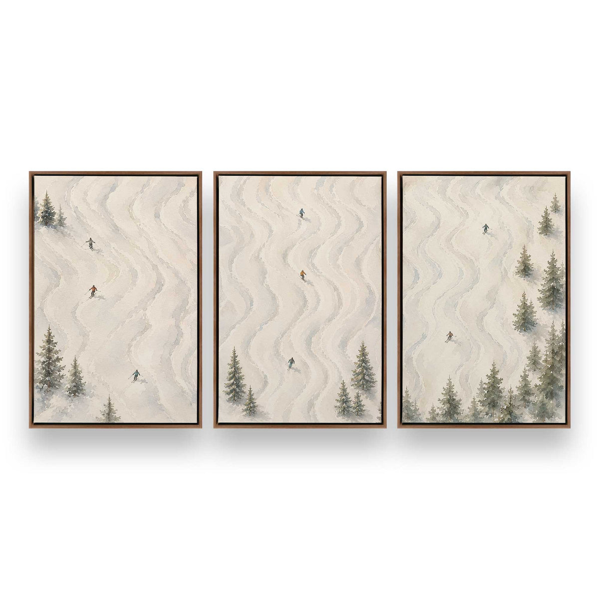 [Color:Walnut], Picture of art in a Walnut frame