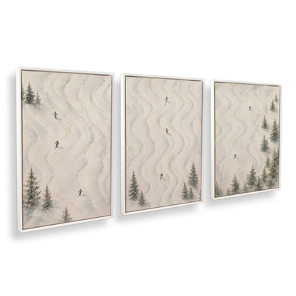 [Color:Opaque White], Picture of art in a White frame at an angle