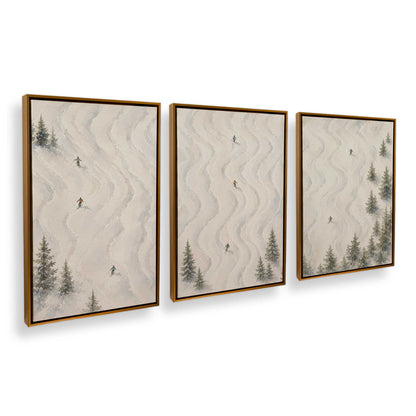 [Color:Polished Gold], Picture of art in a Polished Gold frame at an angle