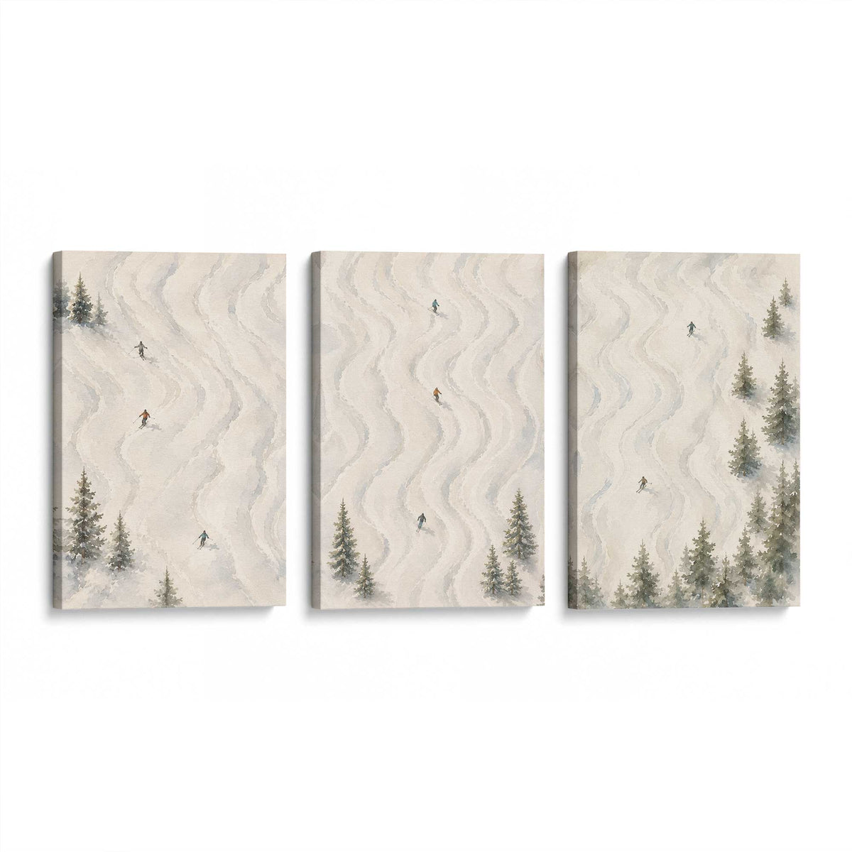 [Color:Stretched Canvas], Picture of art at an angle