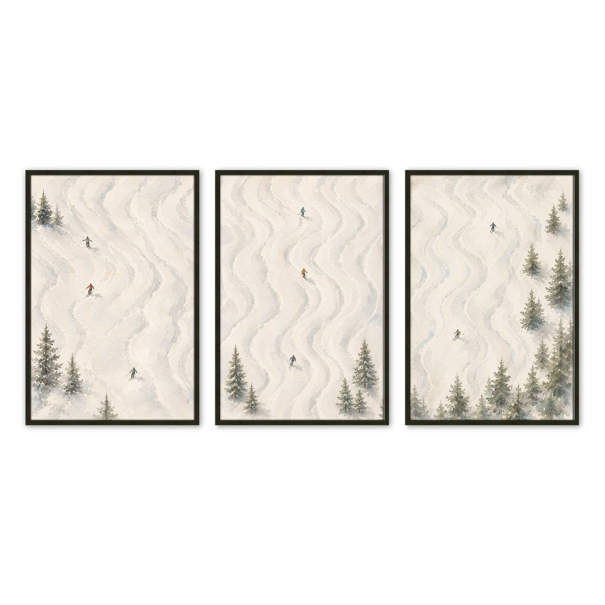 [Color:Satin Black], Picture of art in a Satin Black frame