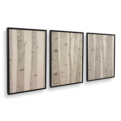 [Color:Satin Black], Picture of art in a Satin Black frame at an angle