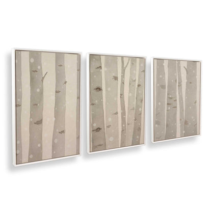 [Color:Opaque White], Picture of art in a White frame at an angle