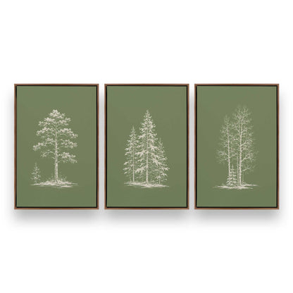 [Color:Walnut], Picture of art in a Walnut frame