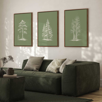 [Color:Satin Black], Picture of art in a Satin Black frame