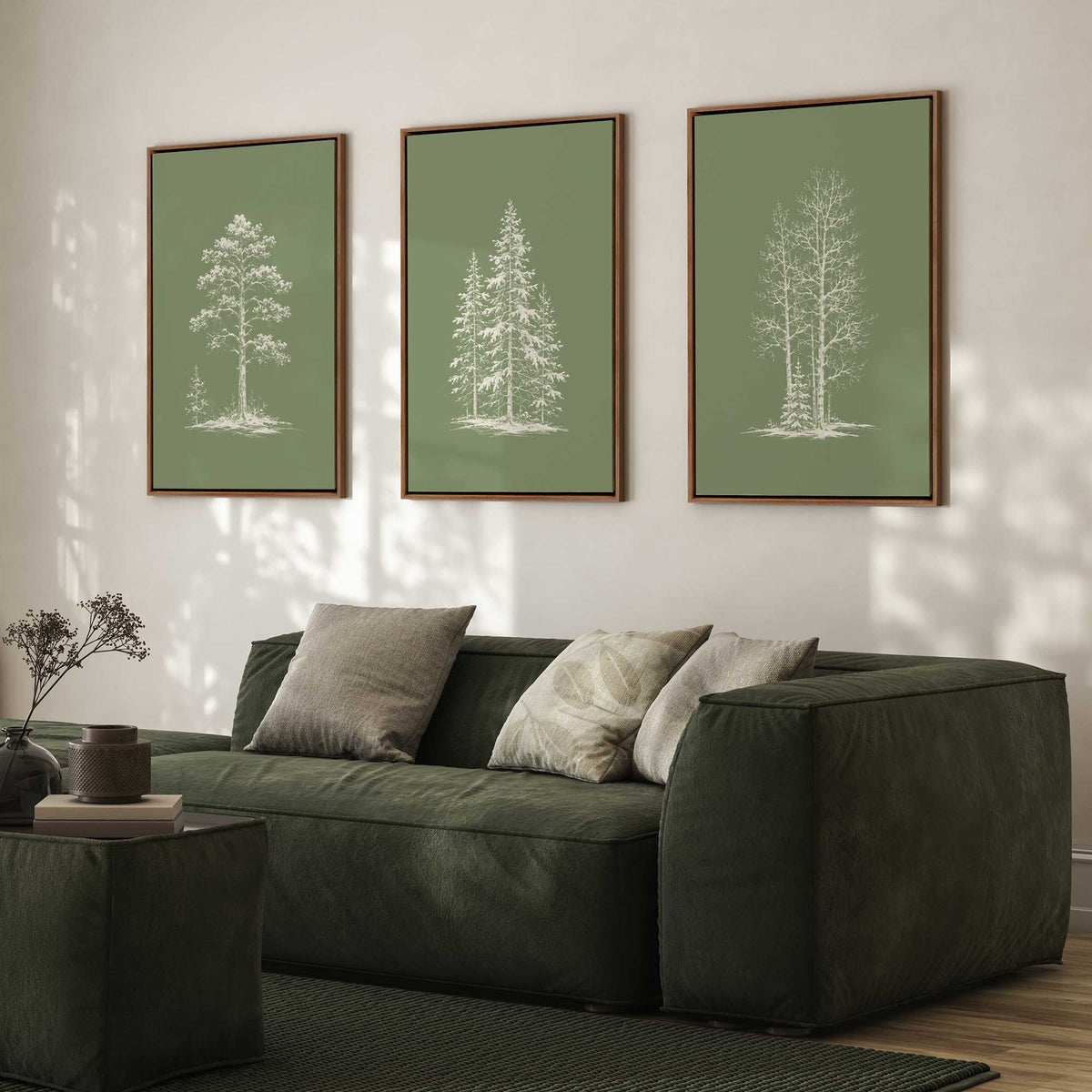 [Color:Opaque White], Picture of art in a White frame