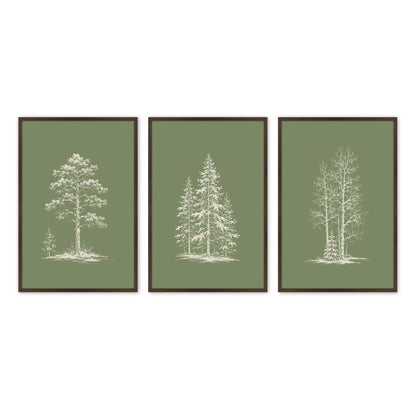 [Color:Belvinder Brown], Picture of art in a Belvinder Brown frame