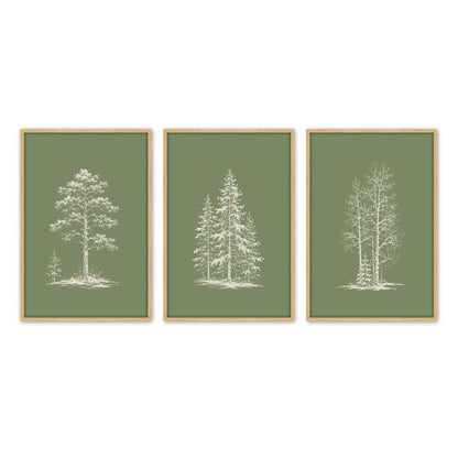 [Color:American Maple], Picture of art in an American Maple frame