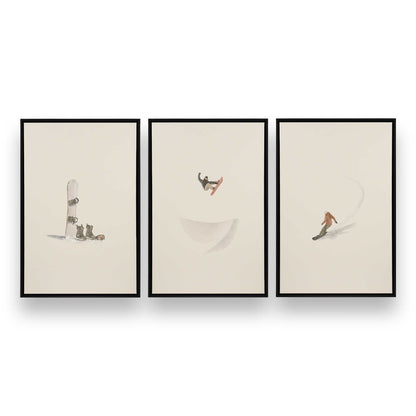 [Color:Satin Black], Picture of art in a Satin Black frame