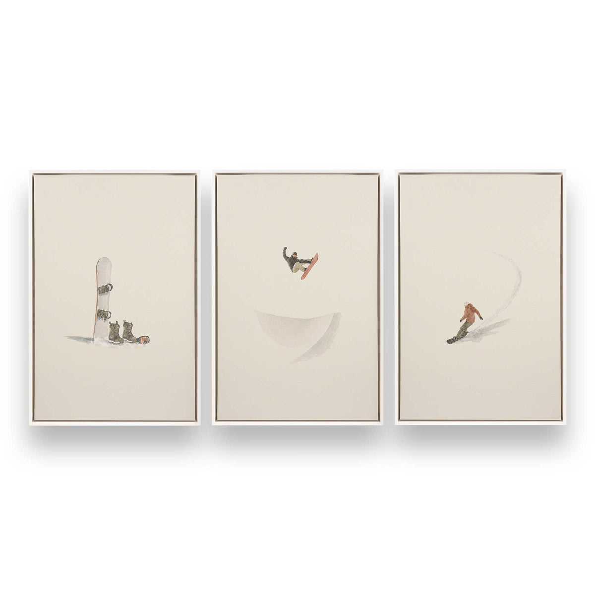 [Color:Opaque White], Picture of art in a White frame