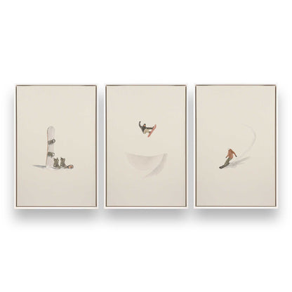 [Color:Opaque White], Picture of art in a White frame