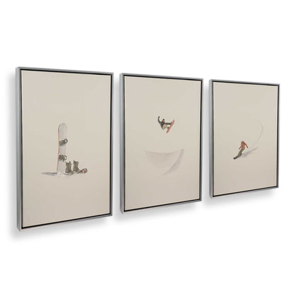 [Color:Polished Chrome], Picture of art in a Polished Chrome frame at an angle