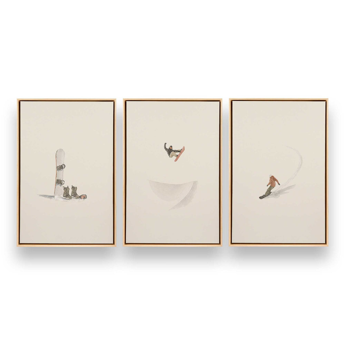 [Color:American Maple], Picture of art in an American Maple frame