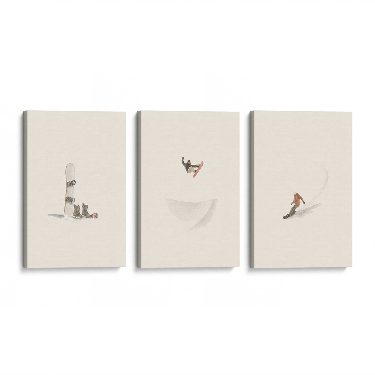 [Color:Stretched Canvas], Picture of art at an angle