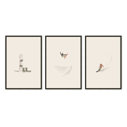 [Color:Satin Black], Picture of art in a Satin Black frame