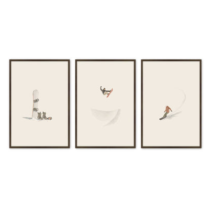 [Color:Belvinder Brown], Picture of art in a Belvinder Brown frame