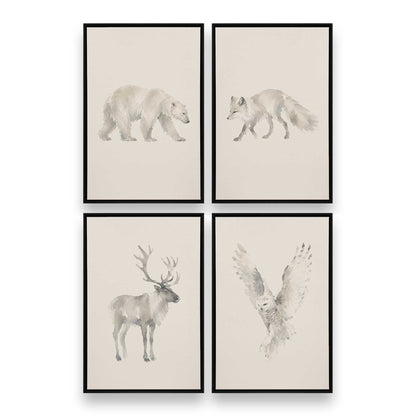 [Color:Satin Black], Picture of art in a Satin Black frame