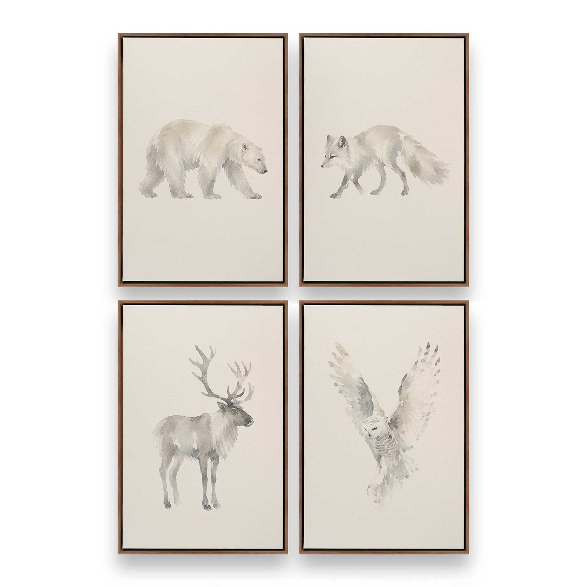[Color:Walnut], Picture of art in a Walnut frame