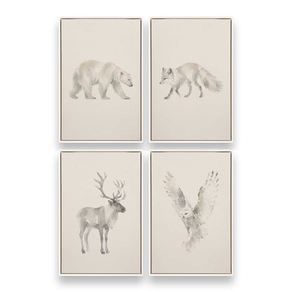 [Color:Opaque White], Picture of art in a White frame