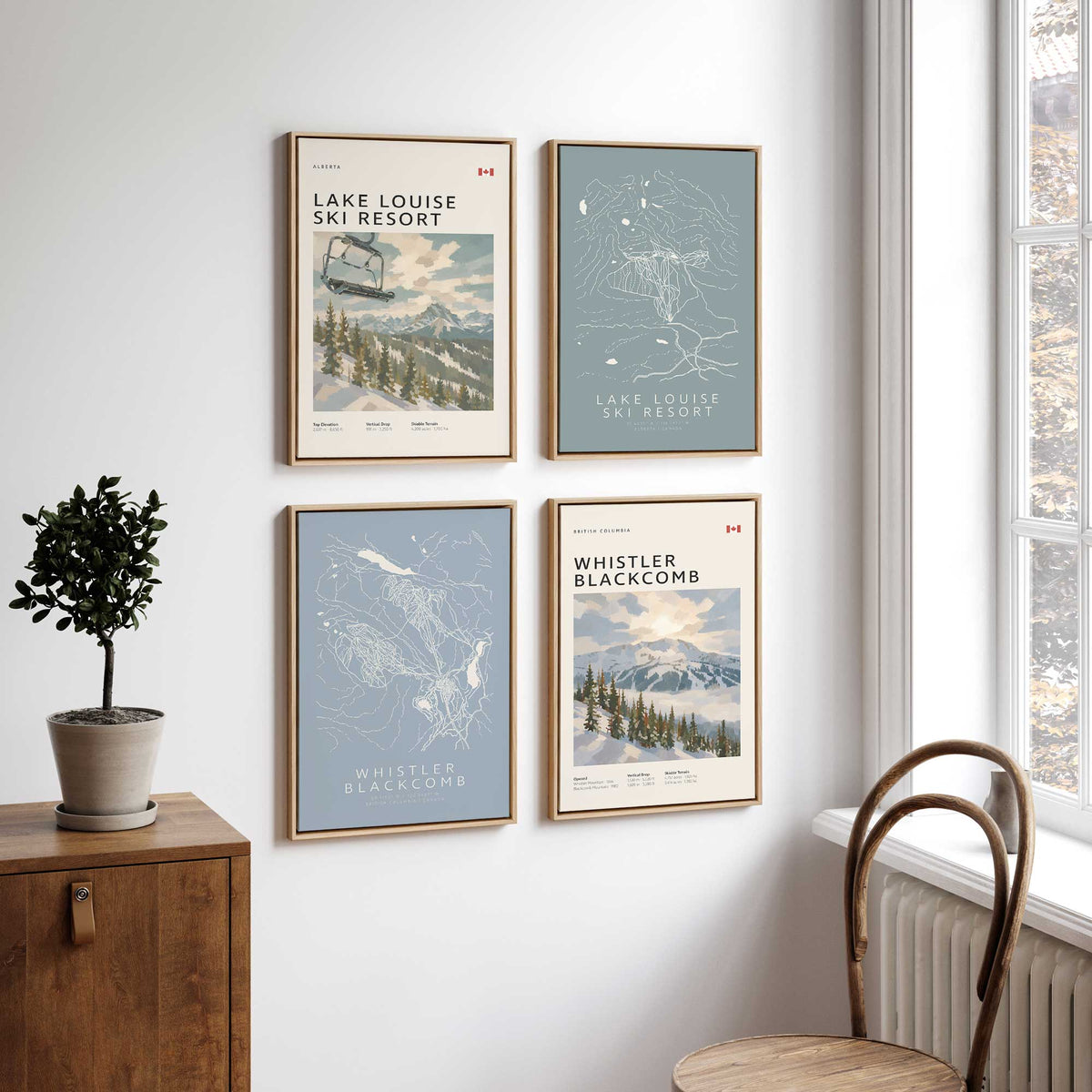 [Color:Walnut], Picture of art in a Walnut frame
