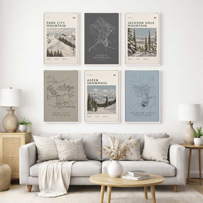 [Color:American Maple], Picture of art in an American Maple frame