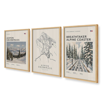 [Color:American Maple], Picture of art in an American Maple frame at an angle