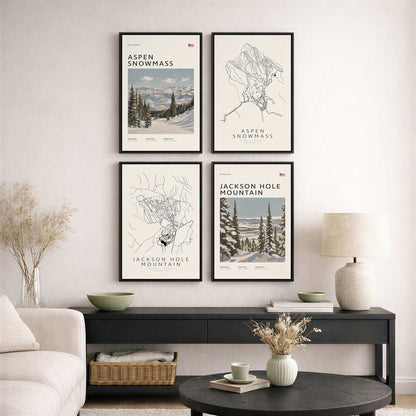 [Color:Satin Black], Picture of art in a Satin Black frame